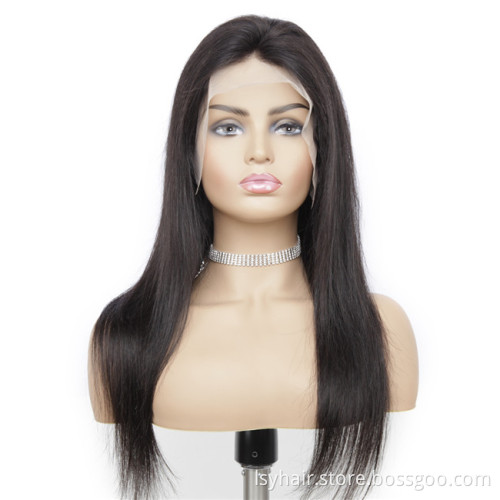 100% Natural Virgin Brazilian Hair Lace Front Wig Cheap Cuticle Aligned Human Hair Full Lace Wigs For Black Women